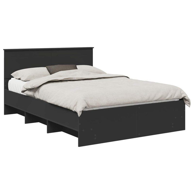 Bed, European Double (140 x 200 cm), Black