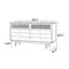 Buffet simple avec rangement rétro
