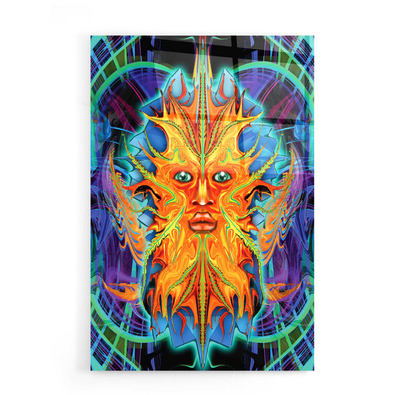 «Green Man» par Michael Stewart, H 24 po x l 16 po x P 0,2 po