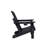 Black Folding Chair With Dual Cup Holder - Garden Delight Holder, Coastal Outdoor-2096633747