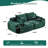 Modern Memory Foam Compressed Sofa,2 Seater Large Sectional Couches For Living Room,Pet-Friendly Cloud Modular Sectional Sofa,Corduroy Fabric,Extra Deep Loveseat,No Assembly Required-1164053426