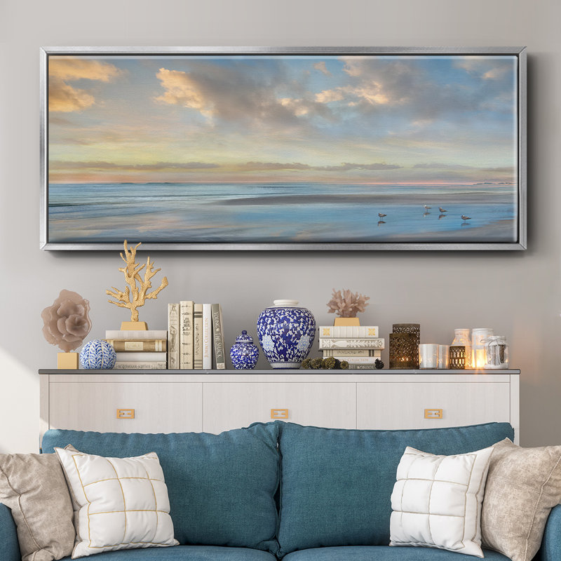 Toile encadrée «Perfect View Malibu», H 8 po x l 20 po