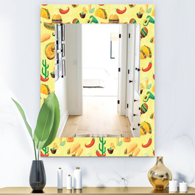 Miroir mural musical mexicain