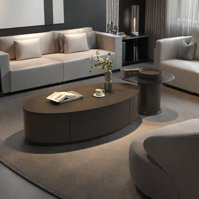 Table basse Modern, H 13,77 po x L 47,24 po x l 23,62 po