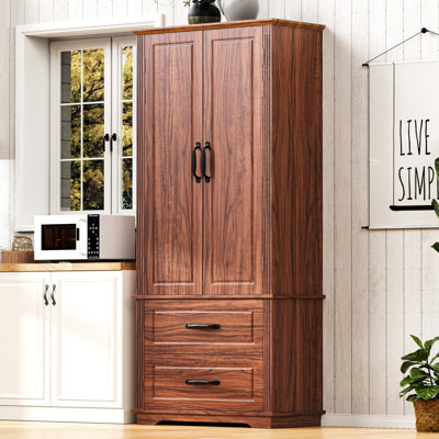 Armoire de cuisine avec 2 grands tiroirs Farmhouse