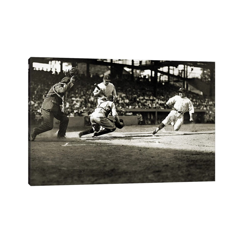 Baseball: Washington, 1925 - Wrapped Canvas Print, 20.32 cm H x 30.48 cm W