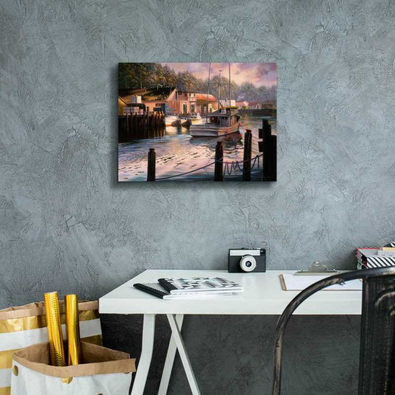  «Point Of View» par Nicky Boehme, art mural sur toile, 16 po x 12 po