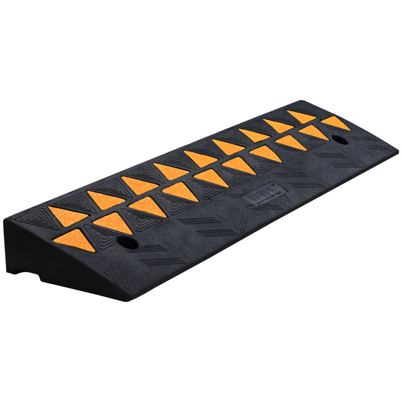 Rampe de seuil en caoutchouc Stellweilan Tessberg, H 3,7 po x l 39,4 po x P 9,8 po