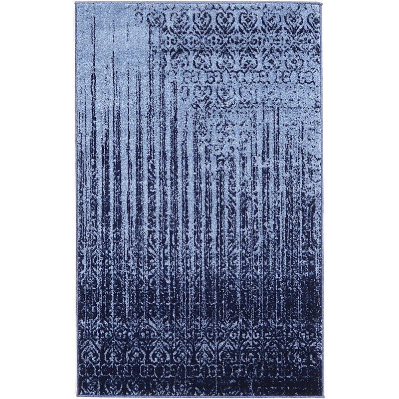Tapis saphir géométrique Desdemona, Rectangle 9 pi x 12 pi
