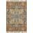 Leyna Oriental Hand Hooked Wool Rust/Blue Area Rug -1761059988