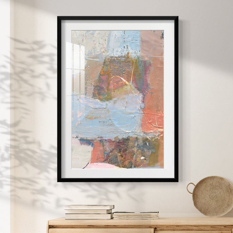Minim III -Framed Print, 25.5'' H x 17.5'' W, Black