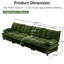 Upholstered 138.5'' Sectional