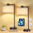 Navreet Table Lamp Set with USB C+A Charging Ports Fully Stepless Dimmable Bedside Lamp (Bulbs Included)-397725424