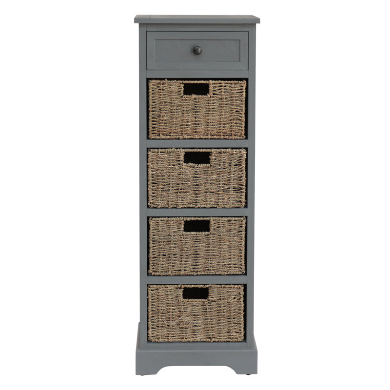 Afshin Accent Chest, Antique Gray