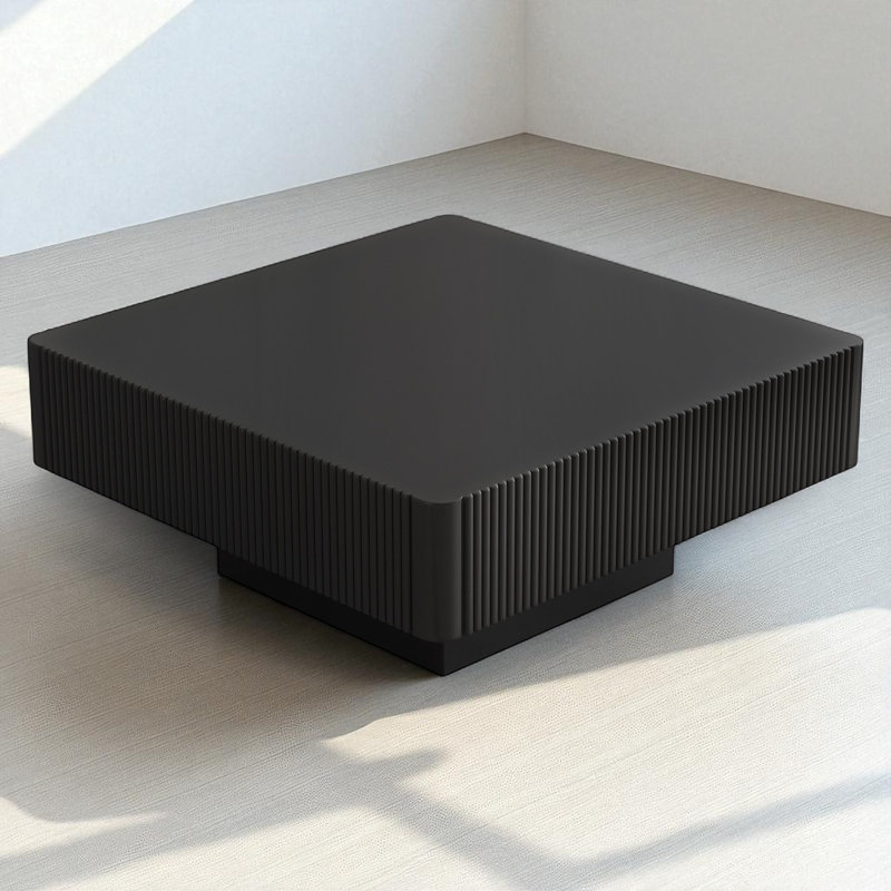 Square Coffee Table, Black