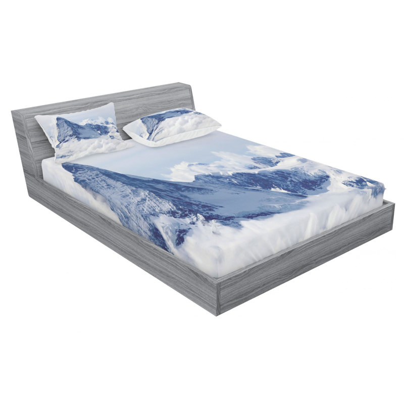 Microfiber Sheet Set, Full Sheet Set with Fitted Sheet