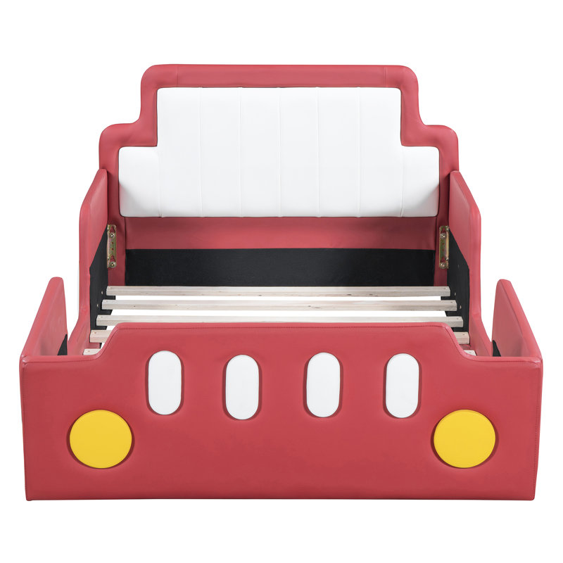 Lit plateforme rouge Red Car Race Car, Red