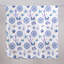 Ensemble de courtepointe réversible bleu / bleu marine avec taies décoratives-1031442704