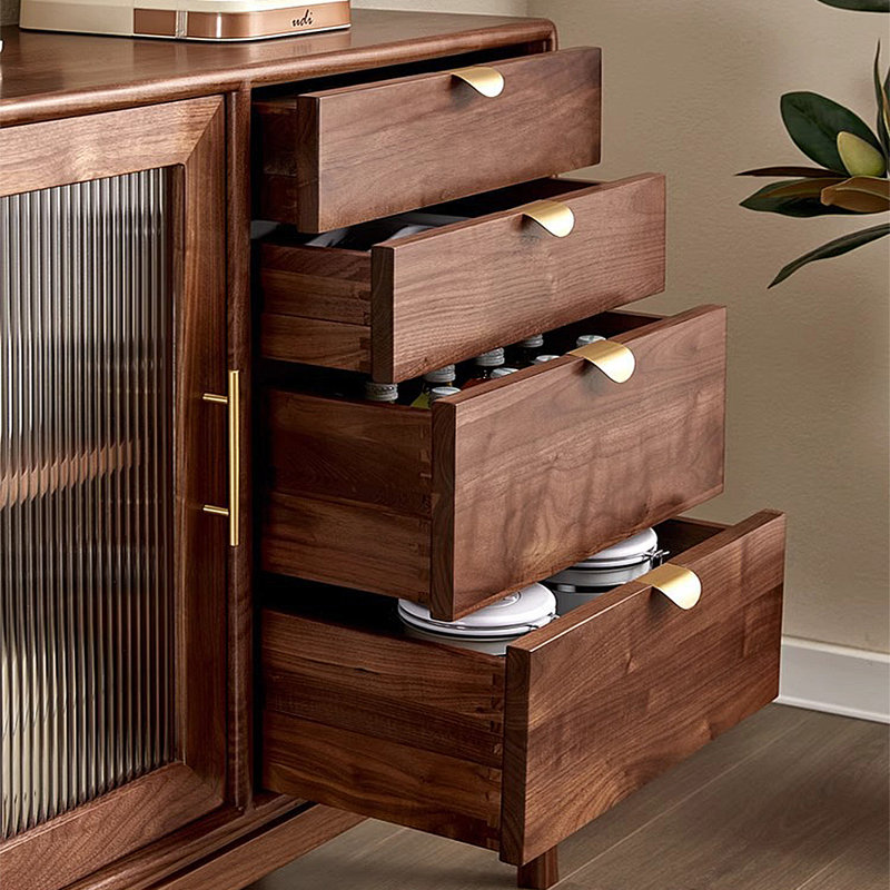 Buffet de rangement moderne et minimaliste, H 35,43 po x l 31,5 po x P 15,75 po