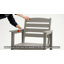 Chaise avec accoudoirs en PEHD Bensley (ensemble de 2)-1305309662