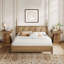 Tray Top Pedestal Side Table Set