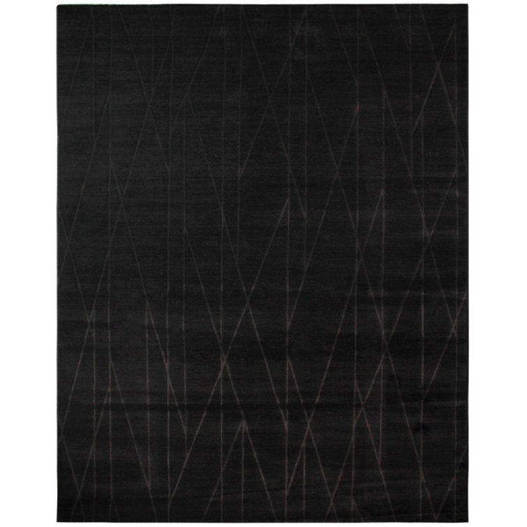 Sarila Area Rug in Black