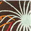 Tapis rouge / brun en laine / viscose touffeté à la main Candelo Soho-31778798