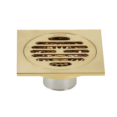 Watercourse Symmetric Grid Shower Drain