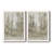 " Thicket Of Trees I " 2 - Pieces Painting Print-265268214-265268208