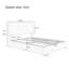Lit plateforme de rangement hydraulique rembourré avec plateforme, lit de rangement relevable avec lumière DEL RVB, haut-parleur Bluetooth, aucun sommier nécessaire, velours litchi,-1118568099