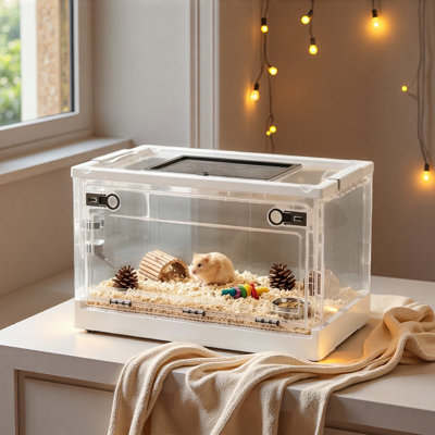 Stackable Mice Cage,Gebril Cage,Hamster Cage,Small Animal Habitat
