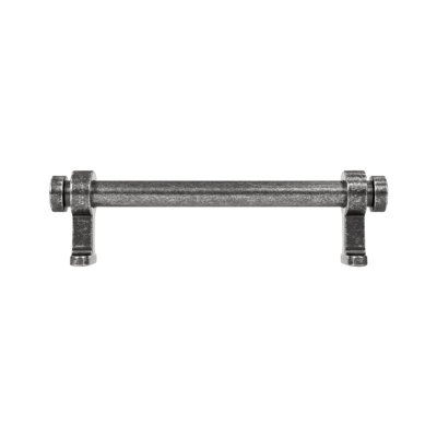 Lumi Home Furnishings Drawer Pull Vintage 3.75" Antique Nickel 4-Pack