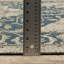 Tapis oriental intérieur gris 2 pi x 8 pi résistant aux taches