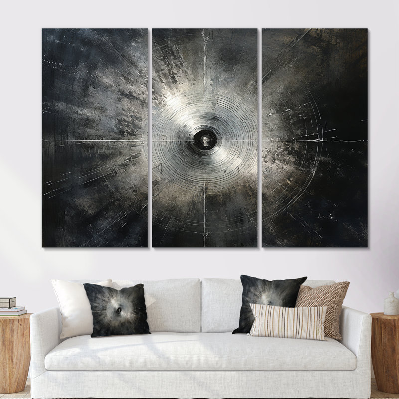 Ensemble de salon Music Wall Art, H 28 po x l 36 po x P 1 po, Toile tendue