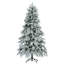 Arbre de Noël pré-éclairé enneigé-1346676651