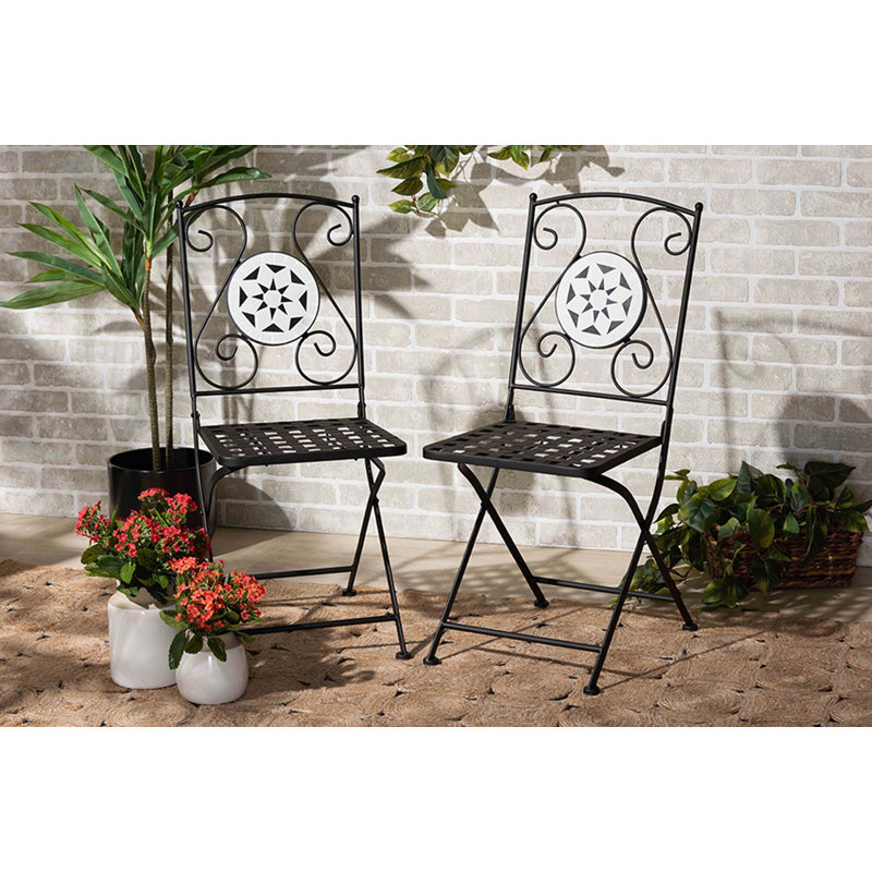 Chaise d'appoint de patio Cerasela