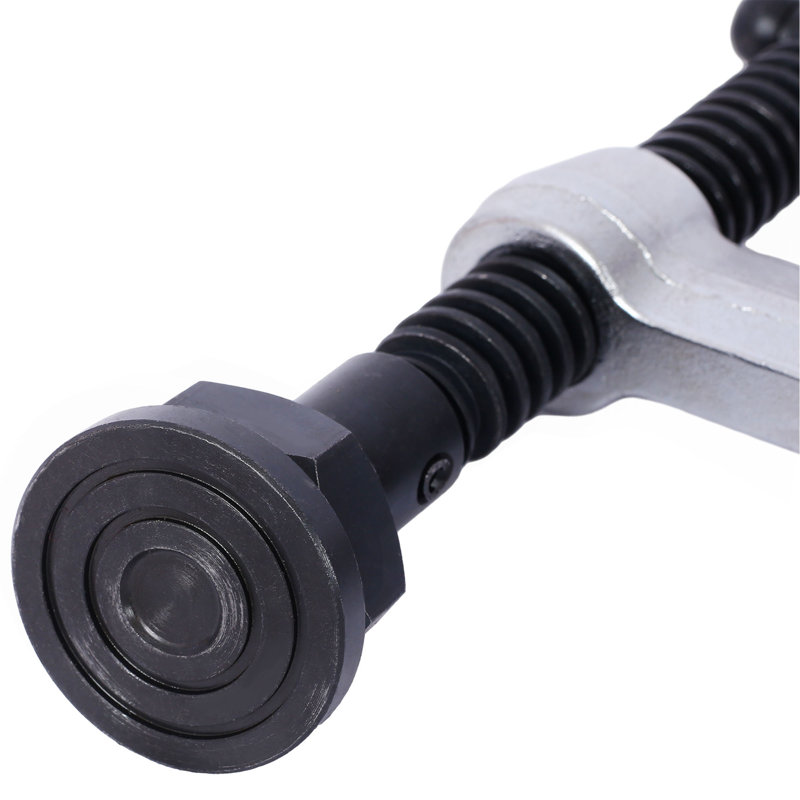 Pince en F robuste, coussin pivotant amovible, pince en F à gorge profonde 5-1 / 2 po, pince à barre robuste pour le soudage, 12 po x 5 1/2 po, paquet de 4 pièces