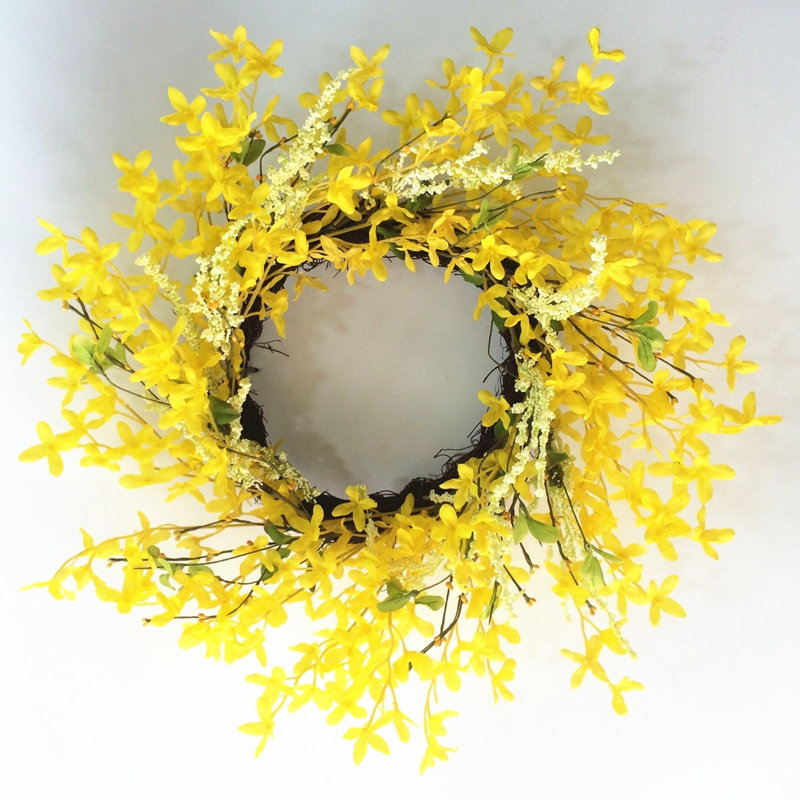 Forsythia Wreath