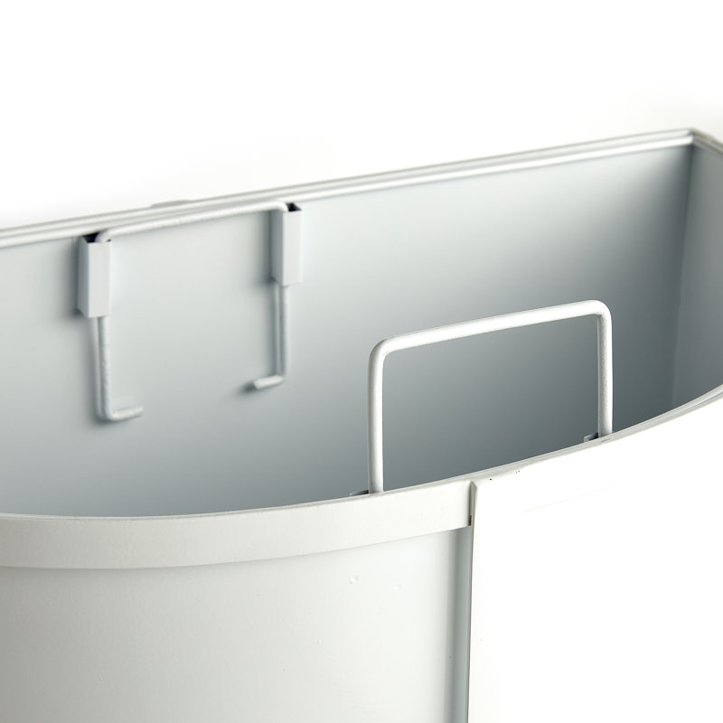 Odelia Round Planter, 31" H x 25" W x 13" D, White