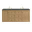 Laurent 60" Double Vanity, Light Natural Oak W/FreePower Wireless Charger-1613870804-1616708385