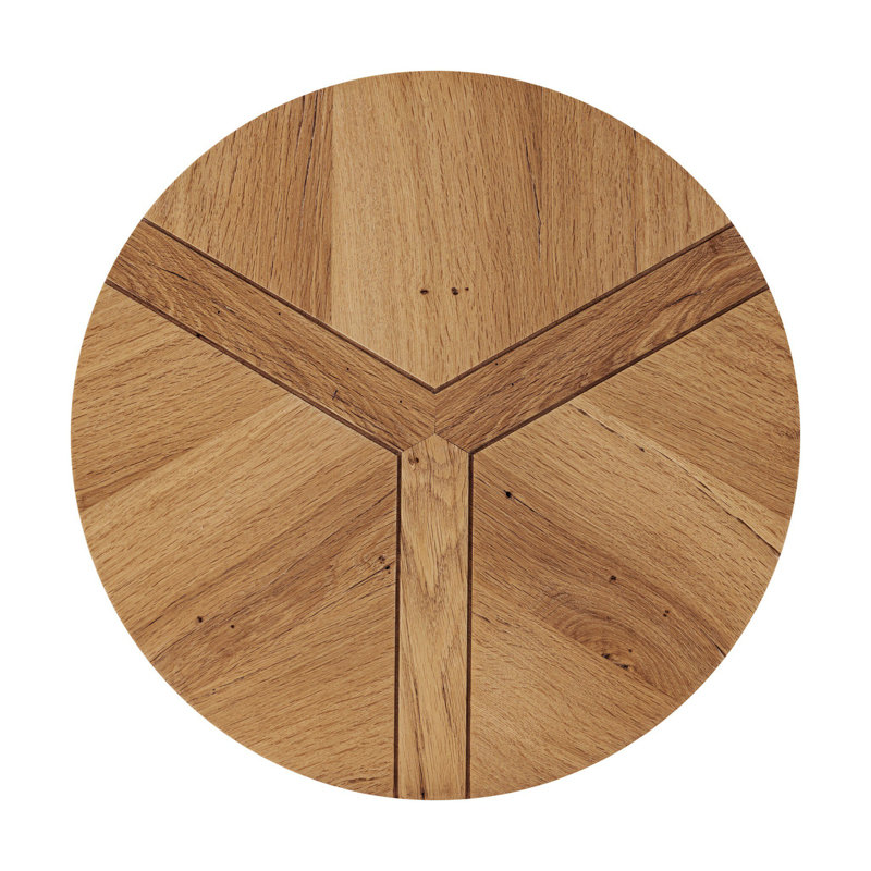 Renan End Table by Thomas Bina/Ronald Sasson, Reclaimed French Oak