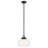  1 Light Pendant with Clear Outer Glass with Opal Interior Glass-111187551-111187549