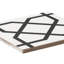 Carreau de porcelaine mat à motif géométrique 6 po x 6 po Gatsby