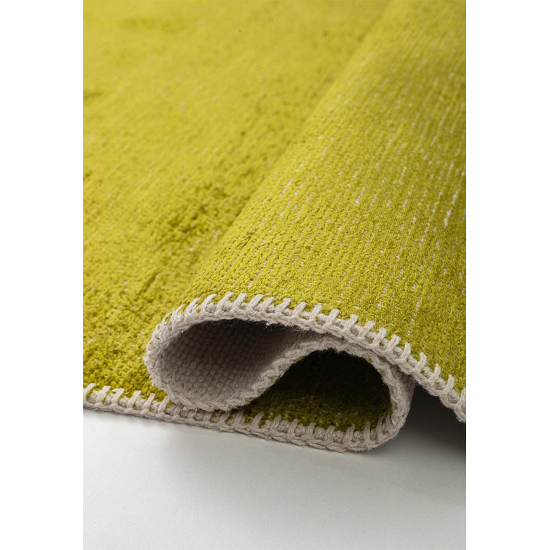 Rapture Area Rug in Green, Rectangle 6'7" x 8'3"