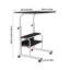 Adjustable Metal Base Computer Desk-1409979071