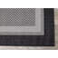 Fitzgerald Grey Black Border Indoor Outdoor Area Rug-2004089021