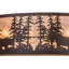 Rustic Lodge 4 - Light Flush Mounted Sconce