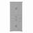 Storage Cabinet With Storage Shelves, 2 Drawers, Bathroom Cabinet With Adjustable Shelf-1426622847
