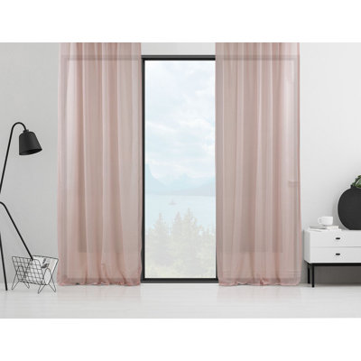 Sheer Curtain Panel Pair