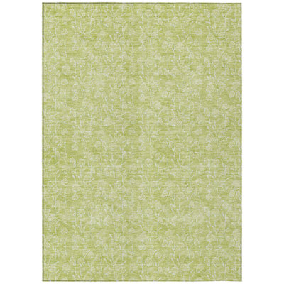 Granier Washable Floral Indoor / Outdoor Rug